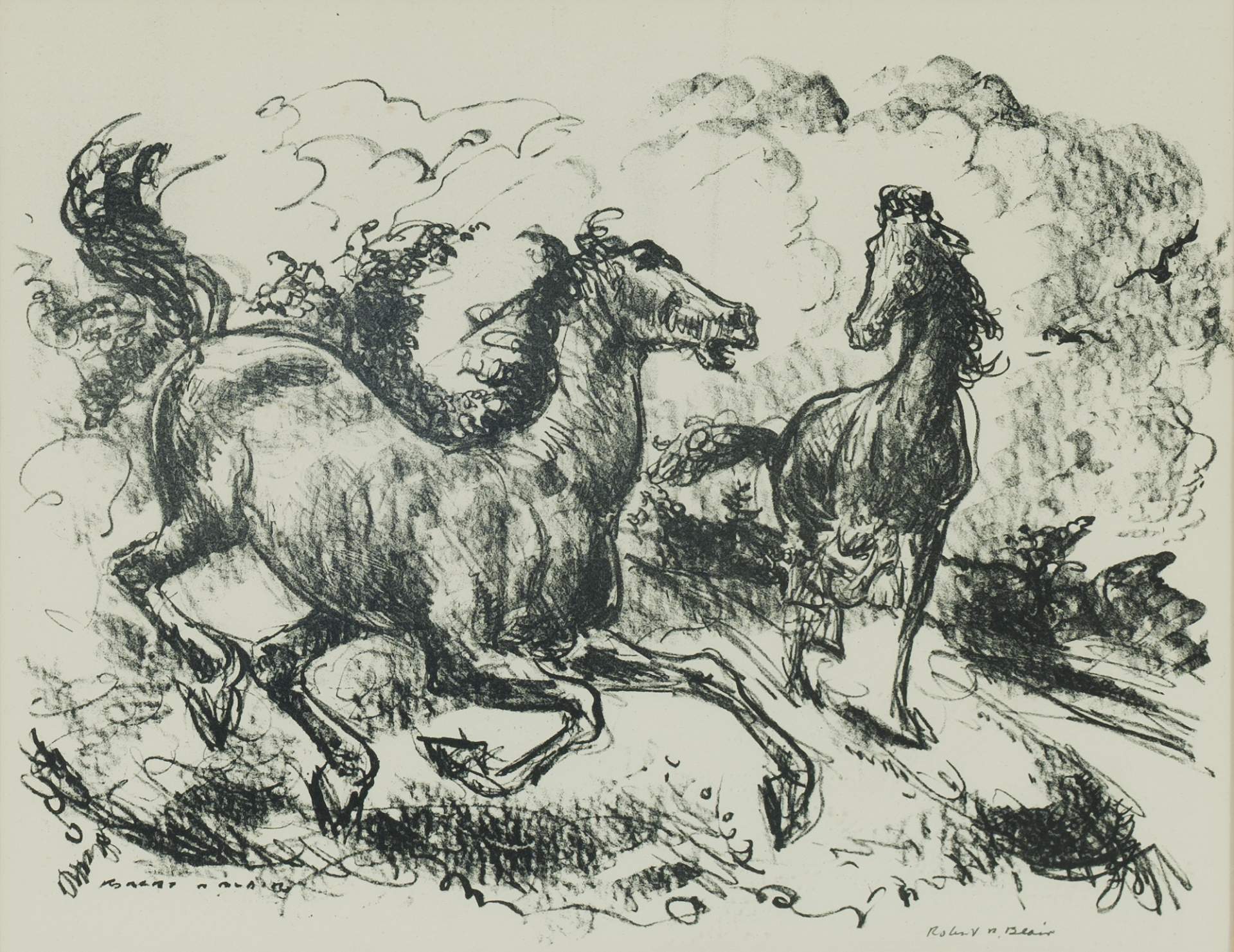 Robert Blair's Horses by Nancy Weekly
